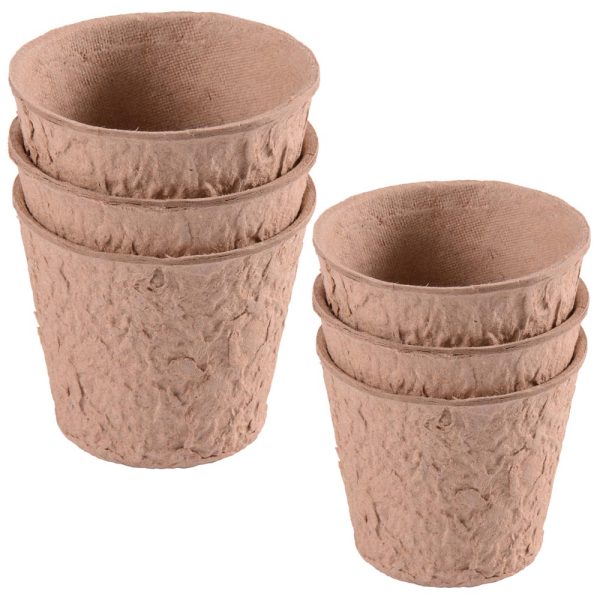 Macetero Biodegradable 6 pz