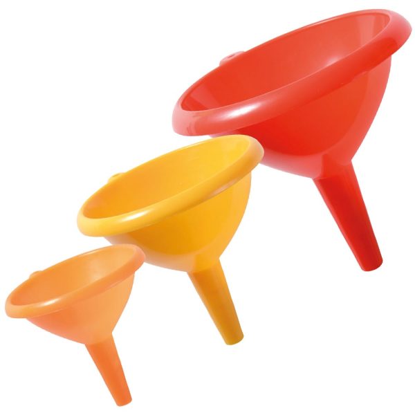 Embudo Colores y Tamaños 3 pz