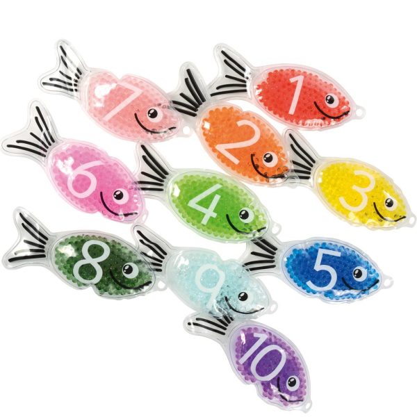 Pez Burbuja y Numero 10 pz