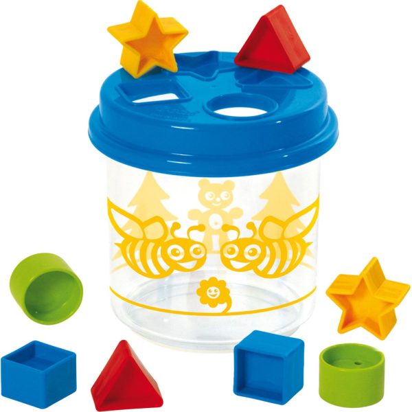 Encaje Plástico Formas Balde Transparente