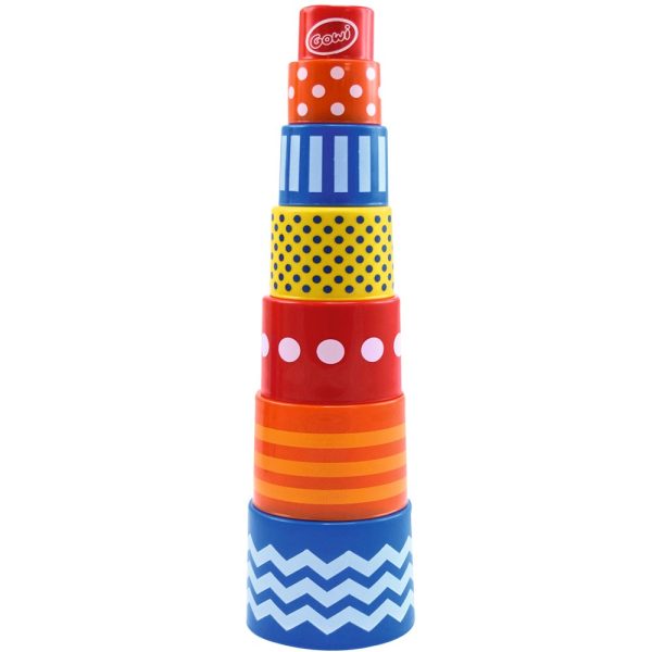 Encaje Apilar Balde 7 pz Retro