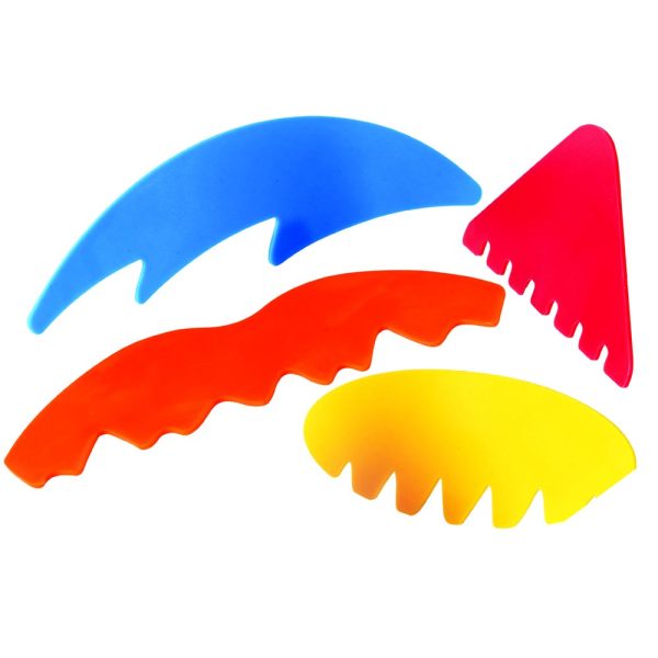 Arte Espátulas con Forma 4 pz