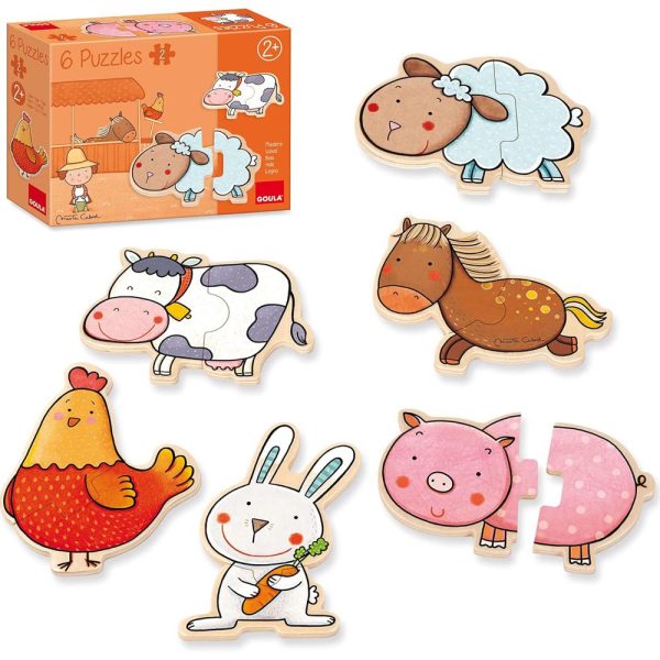 Puzle Dúo Animales de La Granja