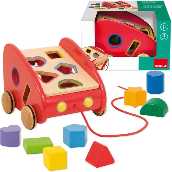 Carro Madera Encaje Arrastre