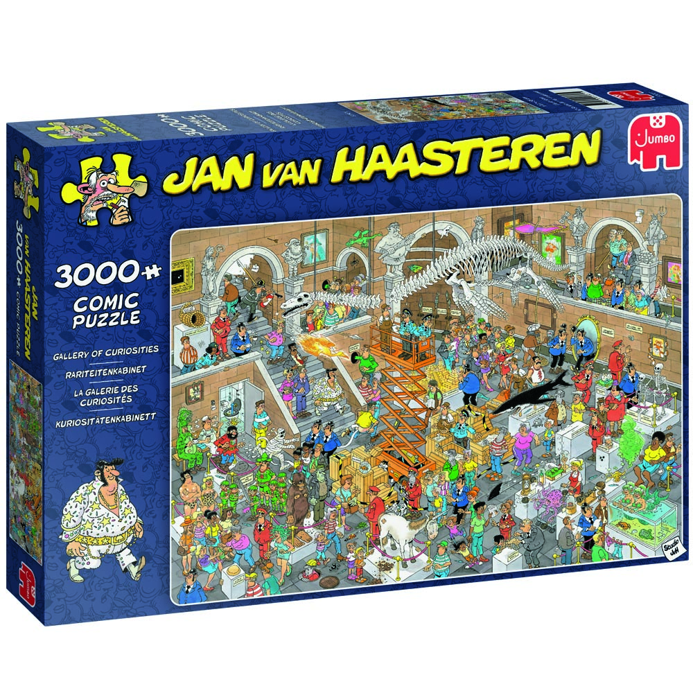Puzle 3.000 pz Comic, Museo