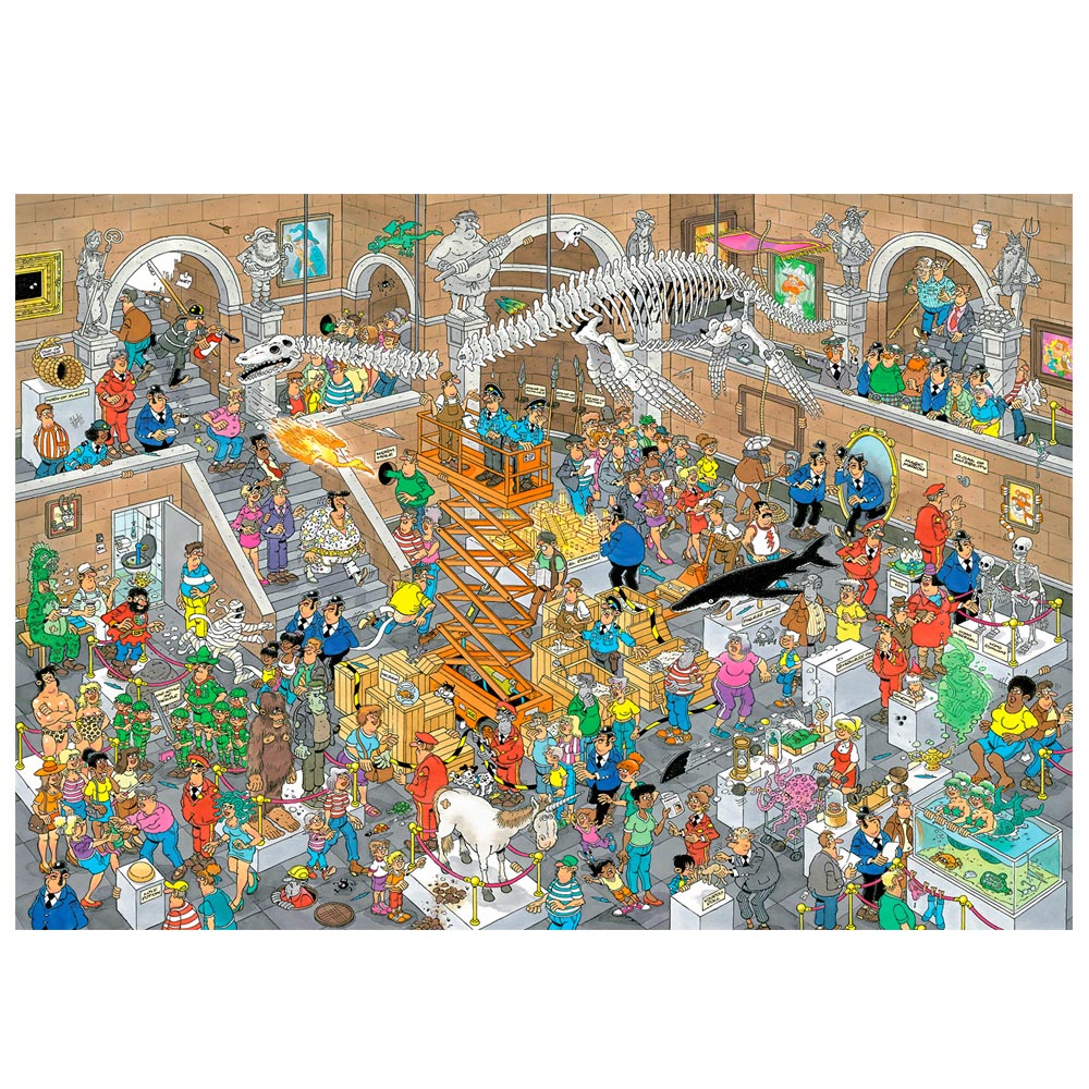 Puzle 3.000 pz Comic, Museo - Imagen 2