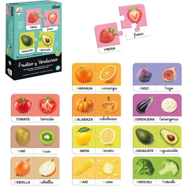 Juego Aprendo las Frutas y Verduras