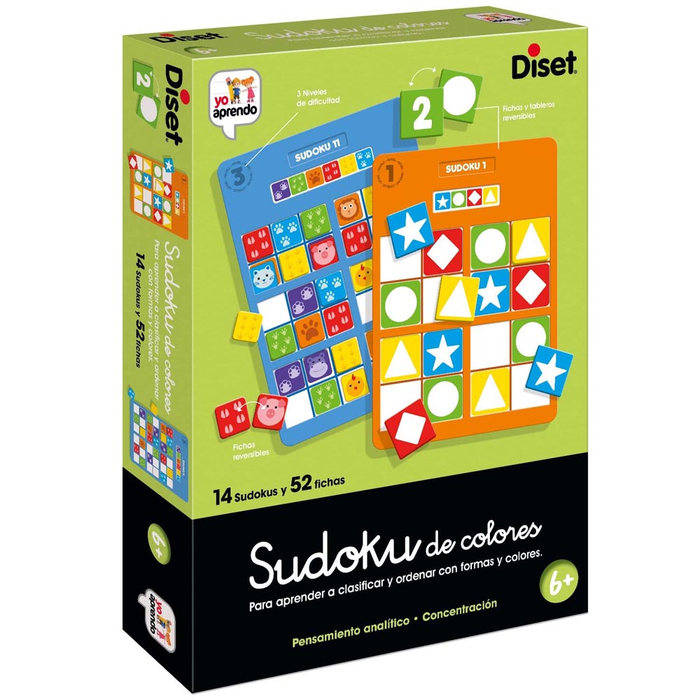 Juego Sudoku Colores Imagen 3