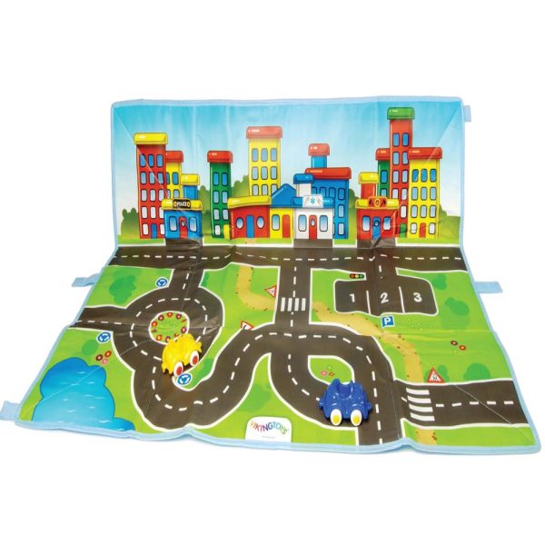 Alfombra Pista con 2 Vehículos