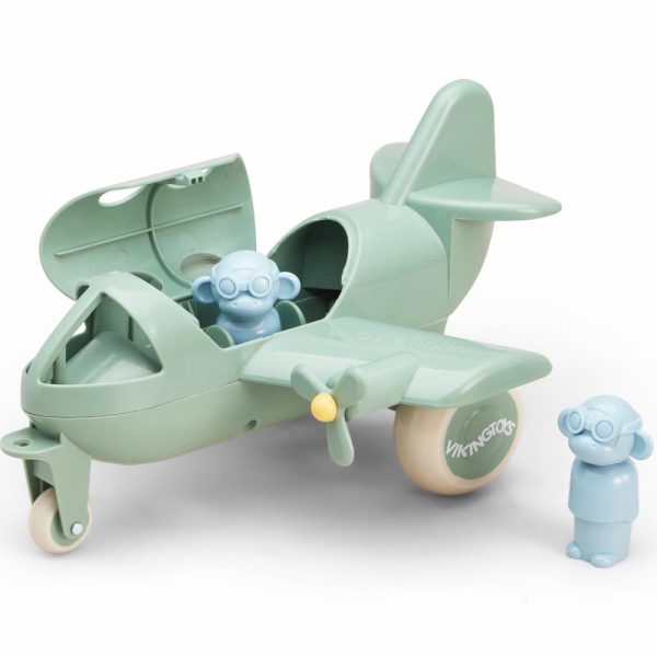 Avión 30 cm Eco con 2 Figuras