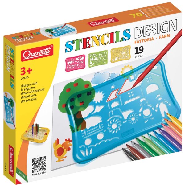 Diseño Stencil Granja 19 pz