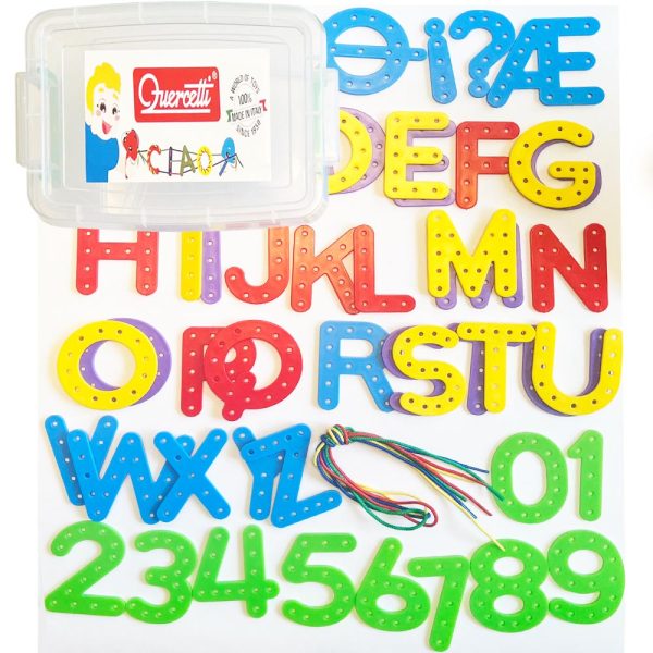 Enlazar Números y Letras 50 pz