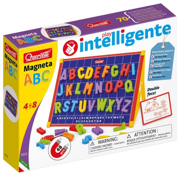 Pizarra Imantada ABC 48 pz