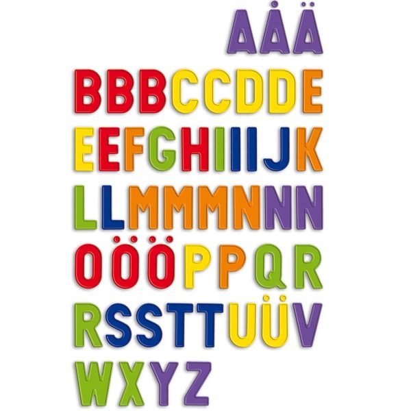 Magnéticos Letras Mayúsculas 288 Pz