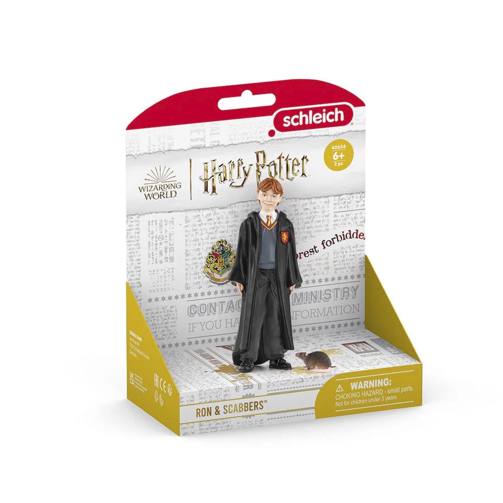 Figura serie HP Ron & Scabbers Imagen 4