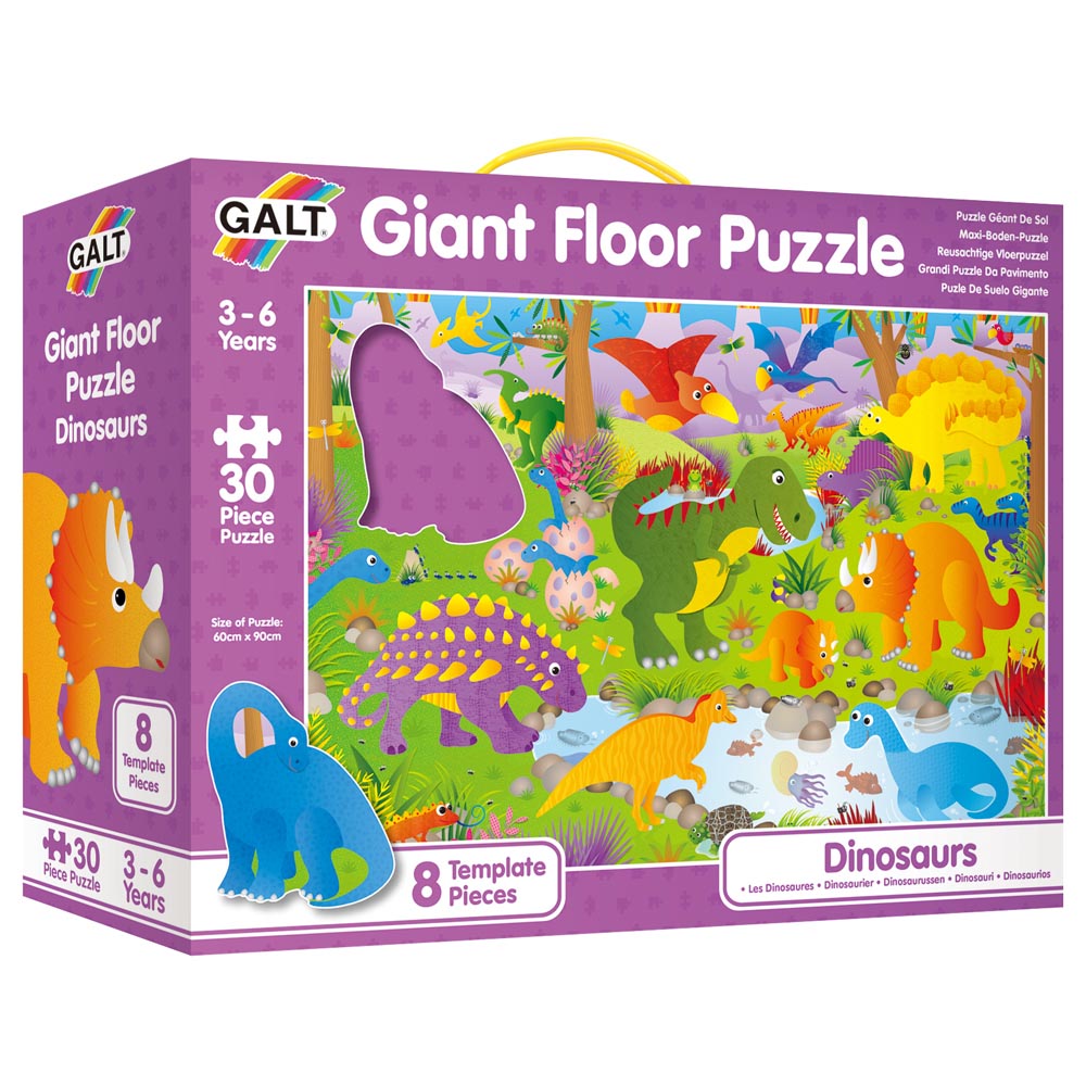Puzle Suelo 30 pz Dinosaurios