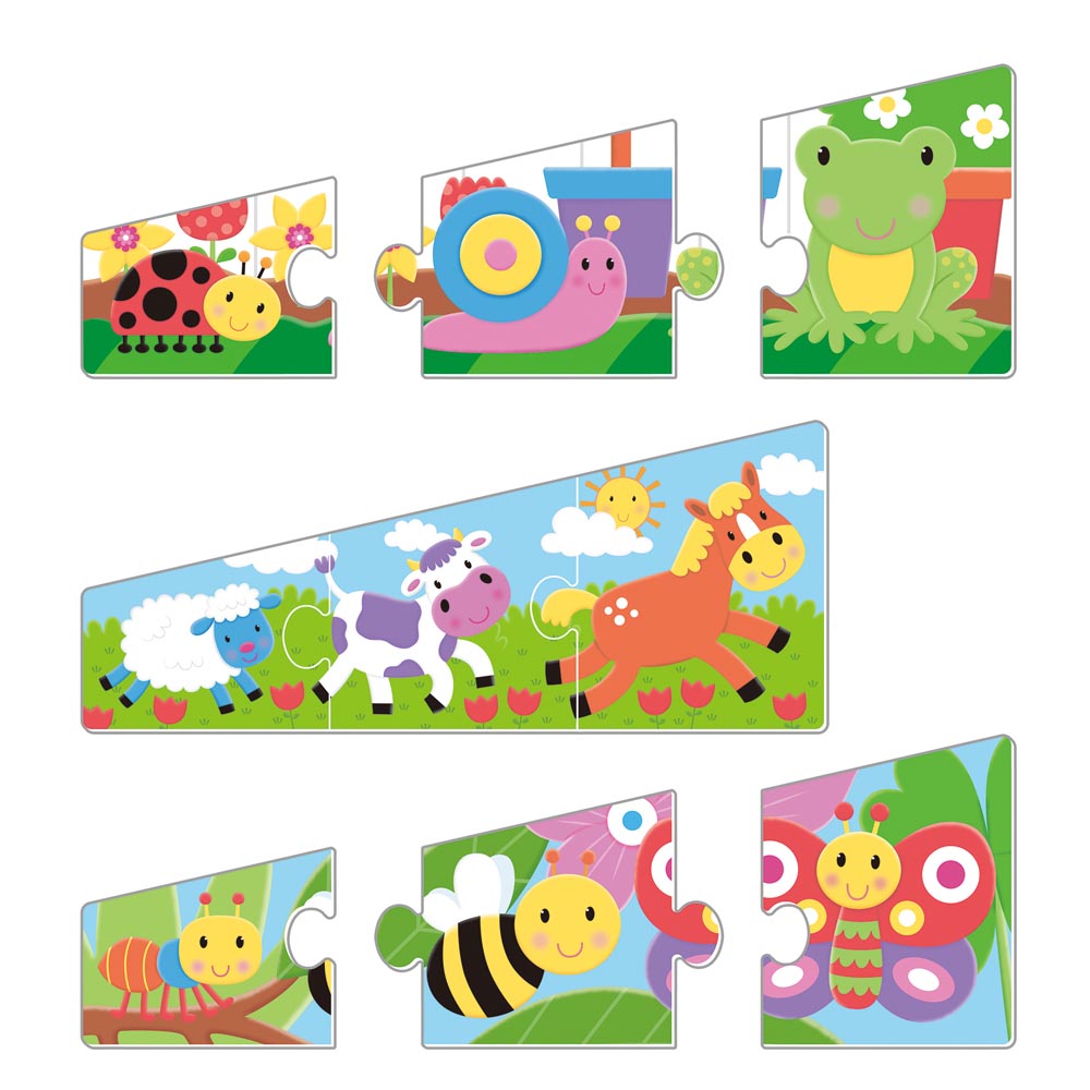 Puzle Trío Asociación Tamaño Imagen 2