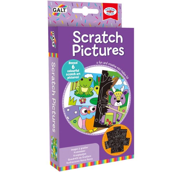 Manualidades Raspar Cartas Animales