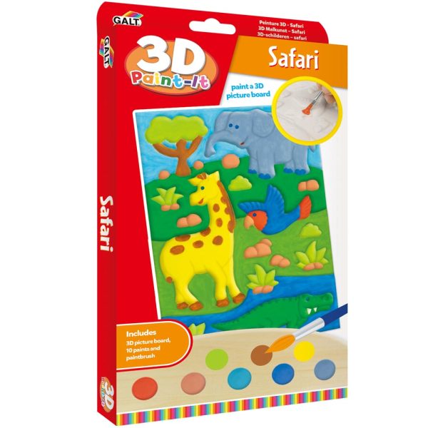 Pintar 3D Animales Safari