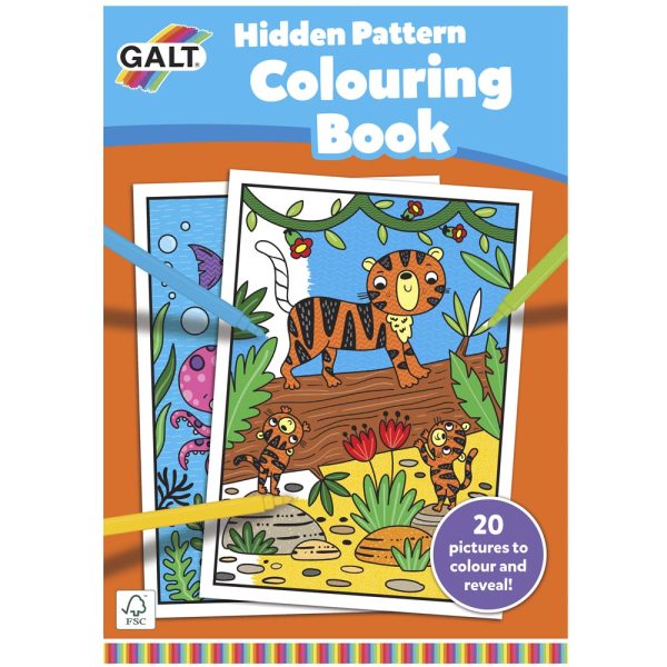 Cuaderno Pintar Patrones Ocultos