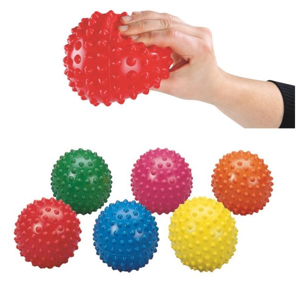 Pelota Erizo 12 cm set 6