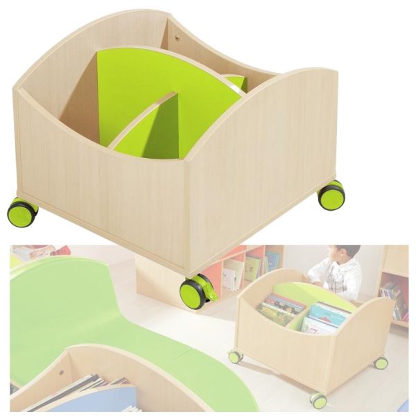 Mueble Biblioteca Con Ruedas