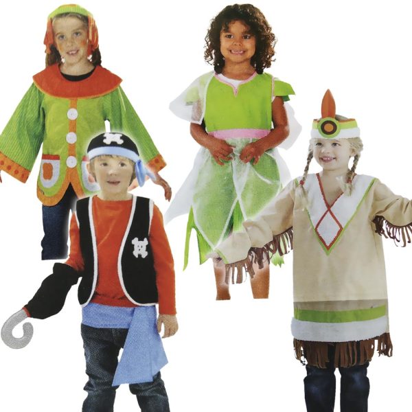 Disfraz Carnaval Talla 2 c/u