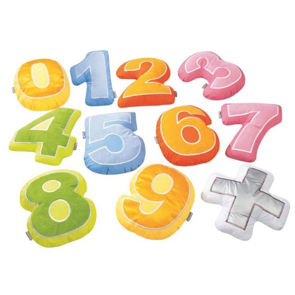 Cojín Números set 10 pz