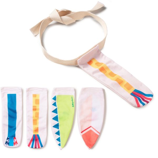 Juego Persecución Colas Locas 4 pz