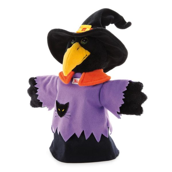 Títere Peluche Cuervo Bruja 30 cm