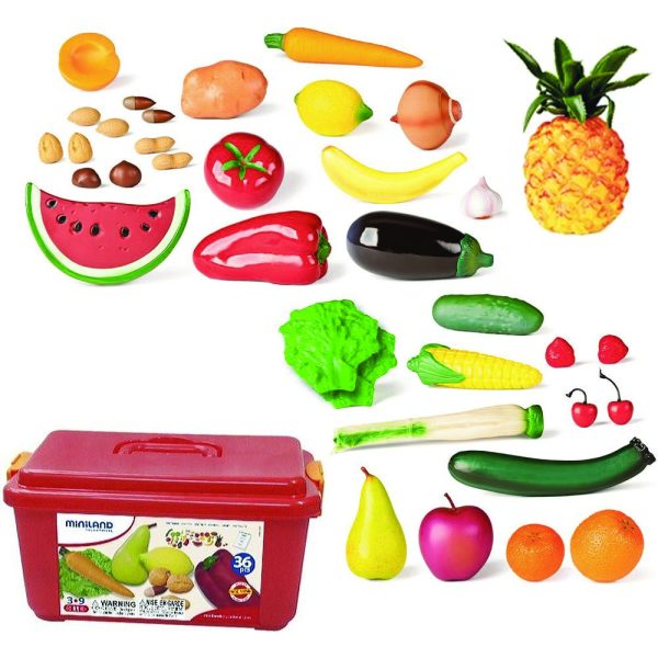 Comida Frutas y Hortalizas 36 pz