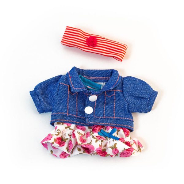 Ropa Muñeca Conjunto Flor