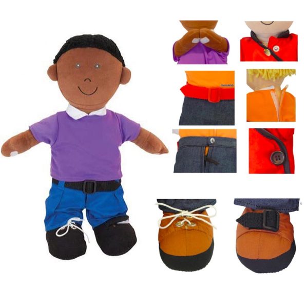 Muñeco Etni Niño Abroche Africano