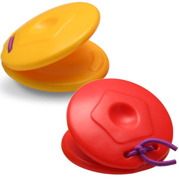 Instrumento Castañuela Plástica c/u