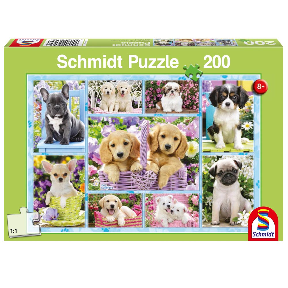 Puzle 200 pz Mascotas