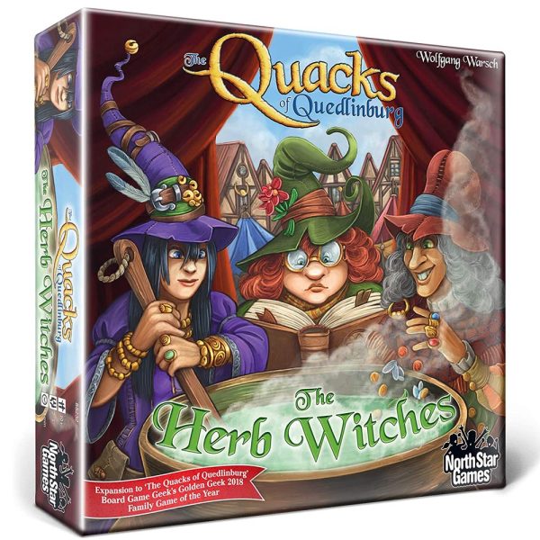 Juego de Mesa Los Charlatanes De Quedlinburg, Las Brujas De Hierbas, Extensión en Inglés