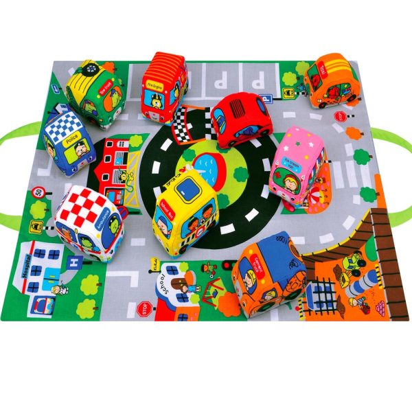 Alfombra Ciudad con Autos
