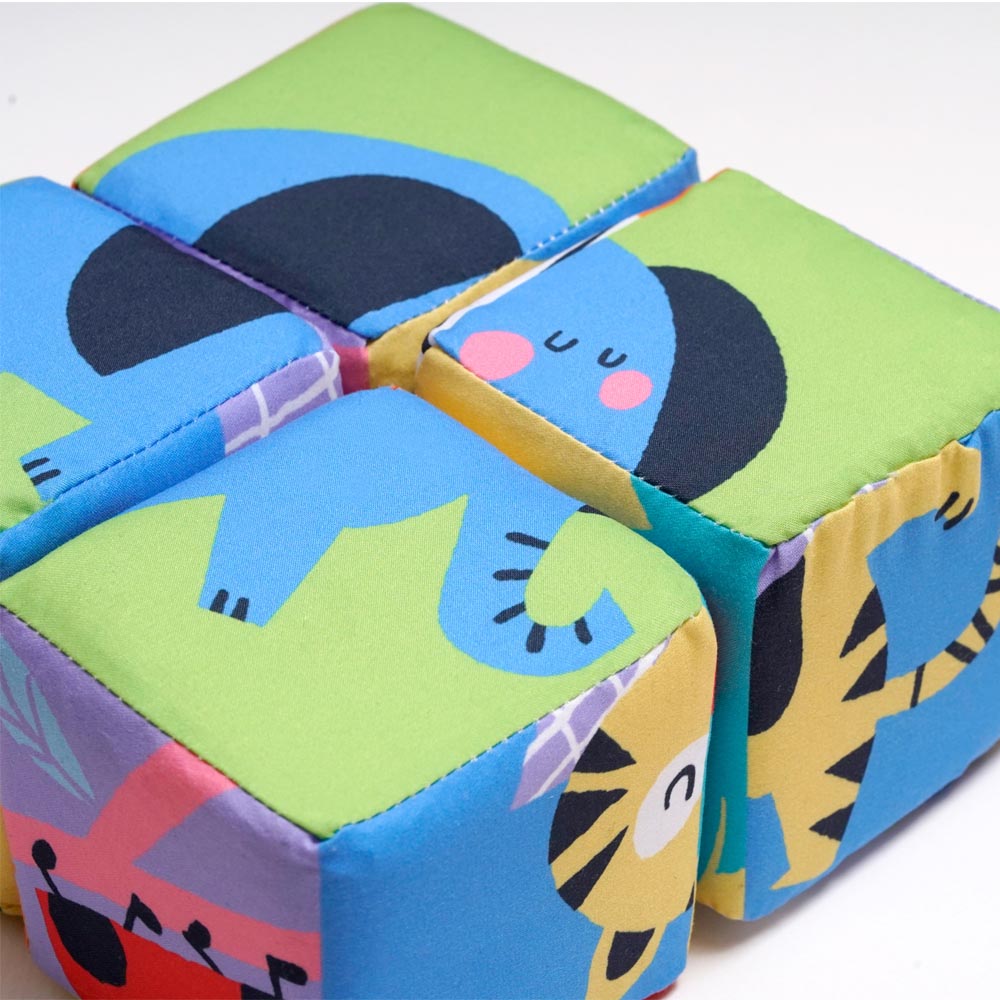 Puzle Cubos Género 4 pz Imagen 5