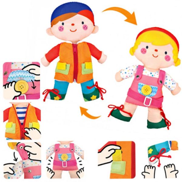 Muñeco Genero Reversible para Vestir
