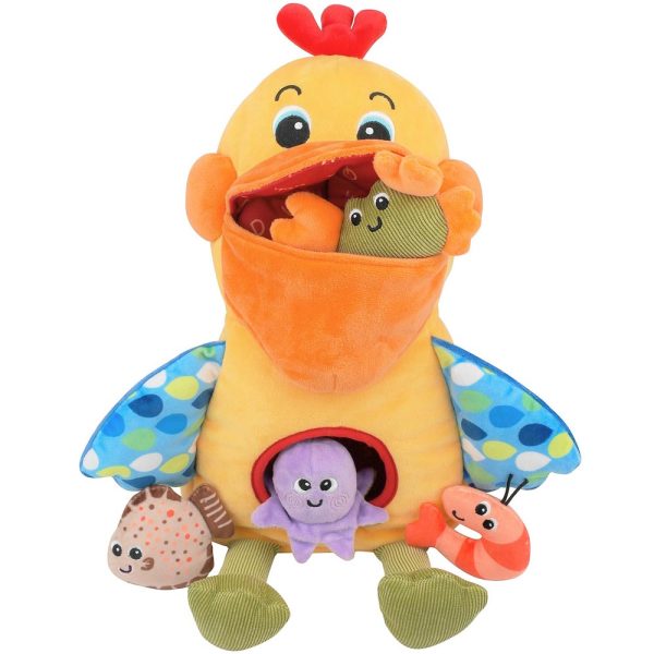 Pelícano Peluche Hambriento 5 pz