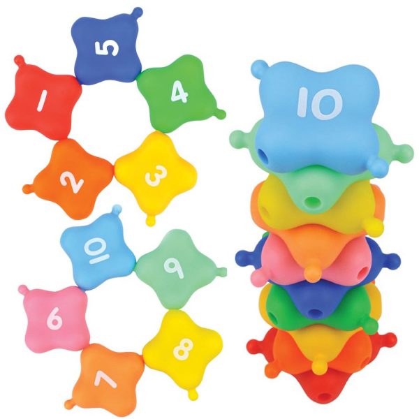 Encaje Goma Números Goma 10 pz