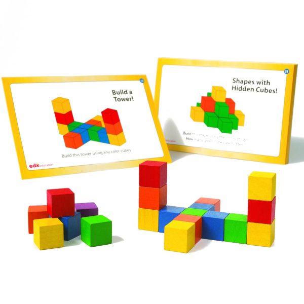 Cubos Madera Contar 102 pz