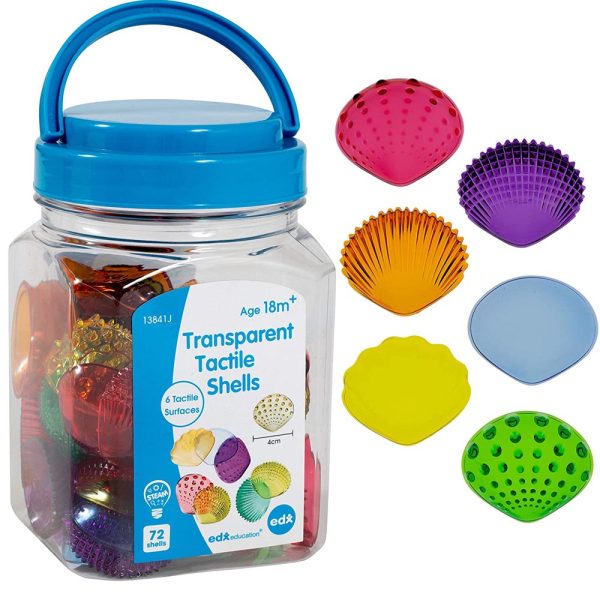 Conchas Transparentes Táctiles