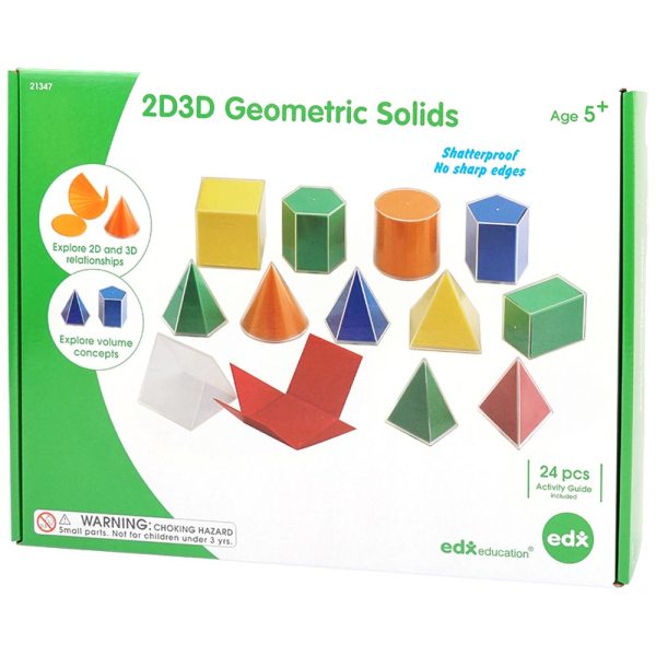 Cuerpos Geométricos Plegables 12 pz