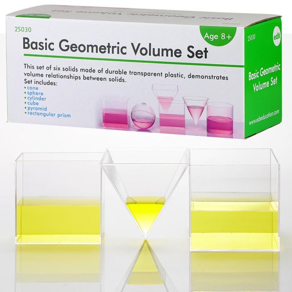 Cuerpos Geométricos Volúmenes 6 pz
