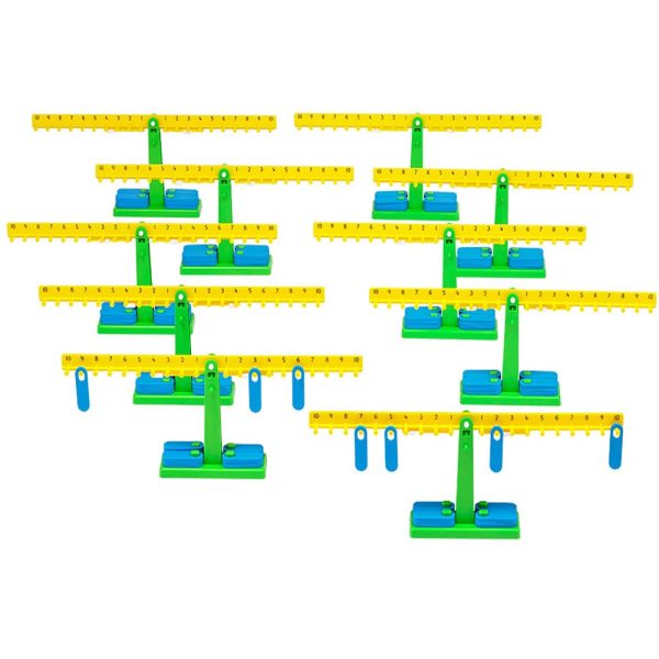 Balanza Estudio Matemática set 10 pz