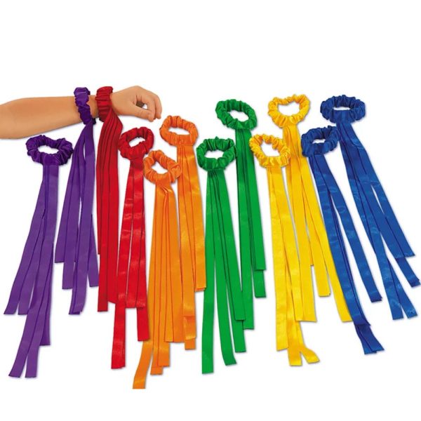 Muñequera Cinta Color Surtido set 2 pz