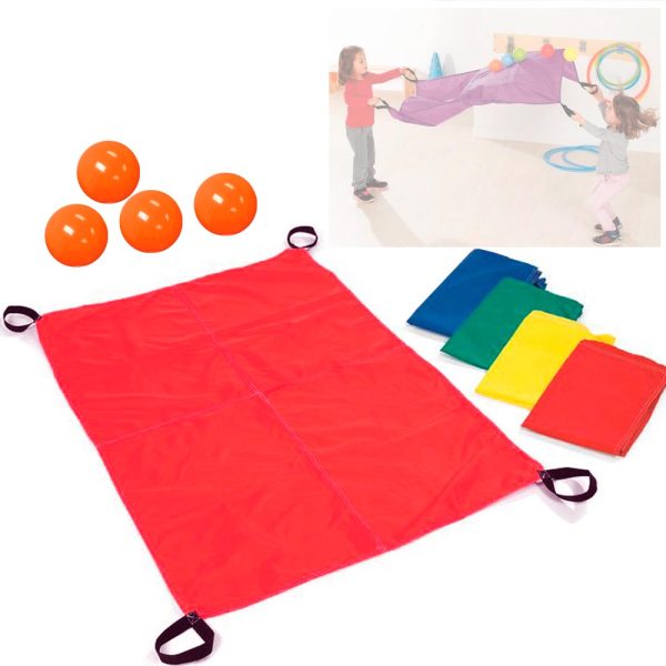Paracaídas 4 Tomadores set 6 pz