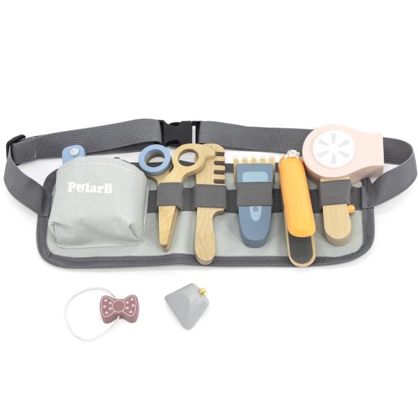 Peluquería Madera set Cinturón