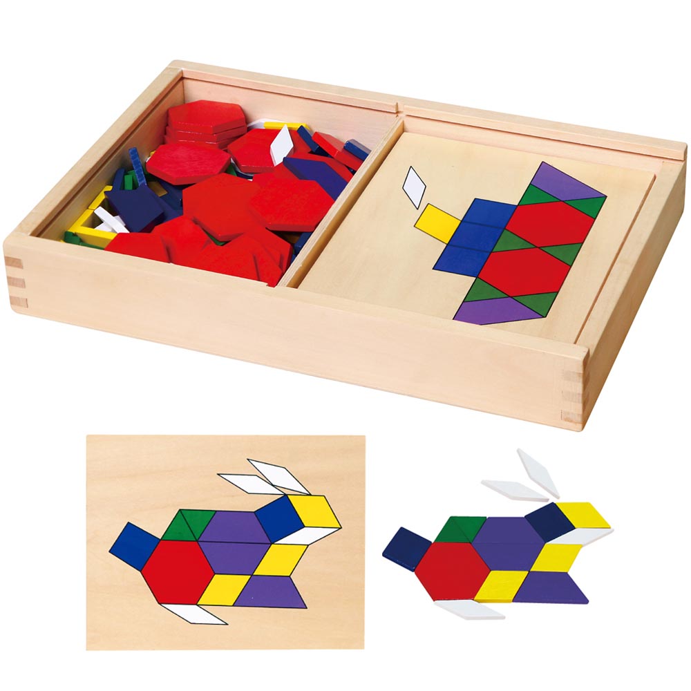 Mosaico Patrones Madera 148 pz